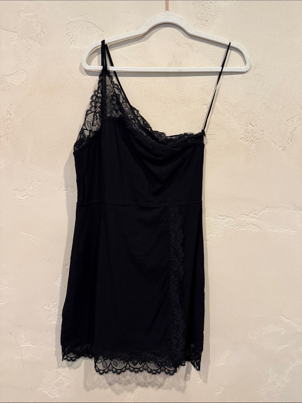 Free People Premonitions Lace Trim Bodycon Dress